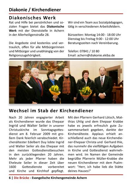 Gemeindebrief Fruehjahr 2009 (PDF, 604 K) - Evangelische ...