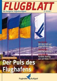 Ausgabe 2/01 - Flughafen Stuttgart