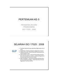 sejarah iso 17025 : 2008