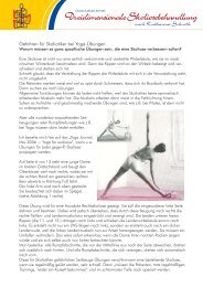 Gefahren für Skoliotiker bei Yoga-Übungen - Dreidimensionale ...