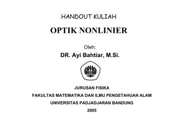 Handout Kuliah.pdf - Fisika Universitas Padjadjaran