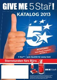 KATALOG 2013 5 Starâ„¢ â€“ gute QualitÃ¤t fÃ¼r wenig Geld ... - spicers2.de