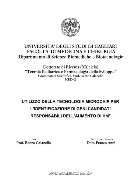 Documento PDF - UniCA Eprints