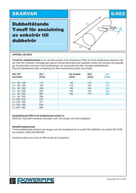 Kapitel 06 -2028:Kapitel 06 -1590 - Powerpipe Systems AB