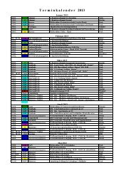 Terminkalender - KSSV Neustadt a. Rbge.