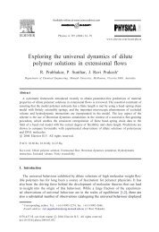Exploring the universal dynamics of dilute polymer solutions in ...