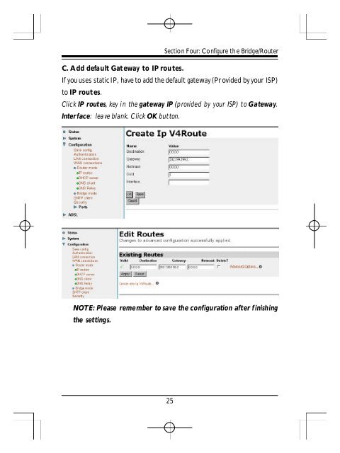 Manual Version 2.0 - PROLiNK