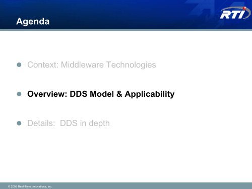 DDS Tutorial -- Part II Hands On - OMG