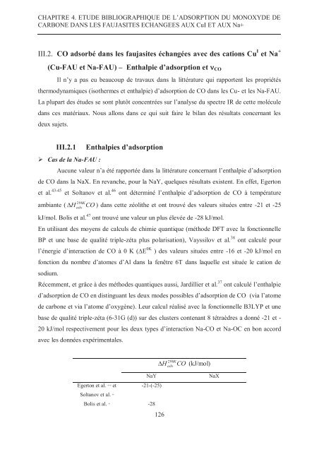 Zalfa NOUR ModÃ©lisation de l'adsorption des molÃ©cules Ã  fort ...