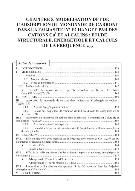 Zalfa NOUR ModÃ©lisation de l'adsorption des molÃ©cules Ã  fort ...