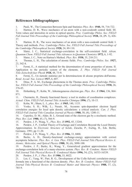 Zalfa NOUR ModÃ©lisation de l'adsorption des molÃ©cules Ã  fort ...