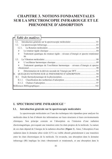 Zalfa NOUR ModÃ©lisation de l'adsorption des molÃ©cules Ã  fort ...