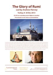 Konya, Turkey Itinerary Dec 2013.pdf - Transformational Tours