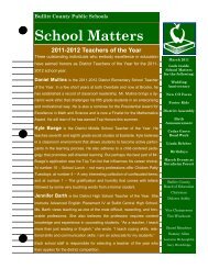 School Matters (March 2011) - Bullitt County Public Schools