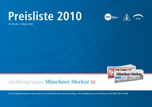 Preisliste 2010