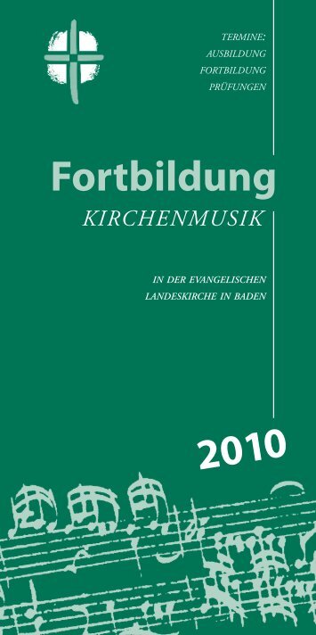 Fortbildung - Kirchenmusik in Baden