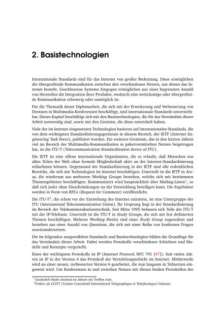 Entwicklung einer verteilten Architektur fÃ¼r ein ... - AG Rechnernetze