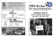 Goldene Raute - des TSV 1894 Langenzenn eV