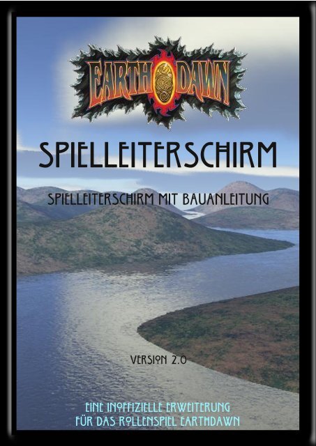 Earthdawn Spielleiterschirm