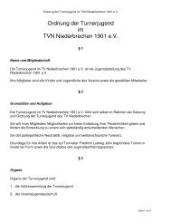 Ordnung der Turnerjugend im TVN Niederbrechen 1901 e.V.