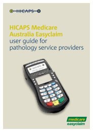Medicare User Guide - Pathology - Hicaps