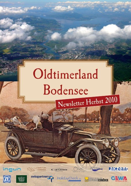 Newsletter Herbst 2010 - Oldtimerland Bodensee