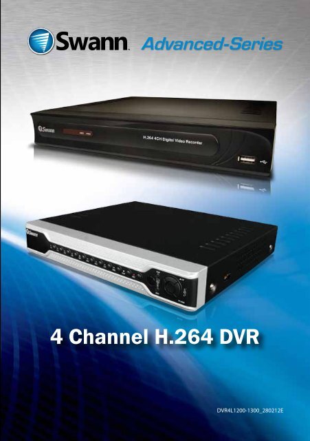 4 Channel H.264 DVR