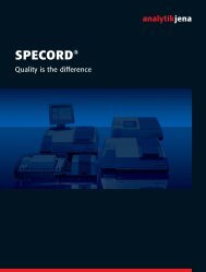 specordÂ® 250 - LabSynergy