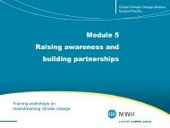 Module 5 Raising awareness and building partnerships
