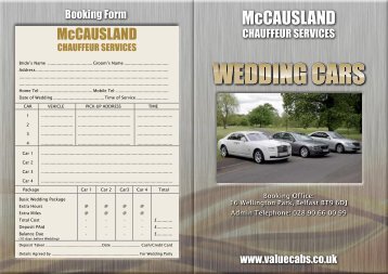 Workpro Cab System B Series Dreamingcode Wedding Cars Value Cabs