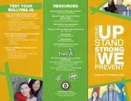 CyberBullying Brochure - Northwest Portland Area Indian Health ...