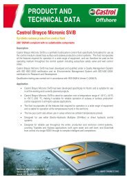 PRODUCT AND TECHNICAL DATA Castrol Brayco ... - ER Trading AS