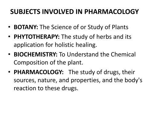 Pharmacognosy (çè¥å­¸)
