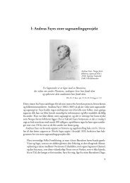 I: Andreas Fayes store sagnsamlingsprosjekt - Tekstforlaget