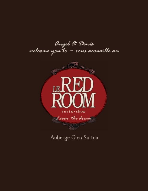 Menu Red Room mise en page 1 - Auberge Glen Sutton