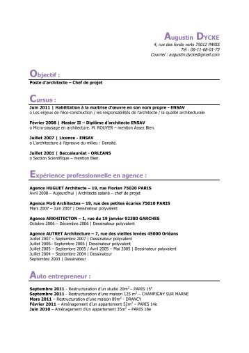 CV Augustin DYCKE.pdf / Uploaded File - Archilink