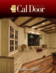 Door Profiles - Cal Door