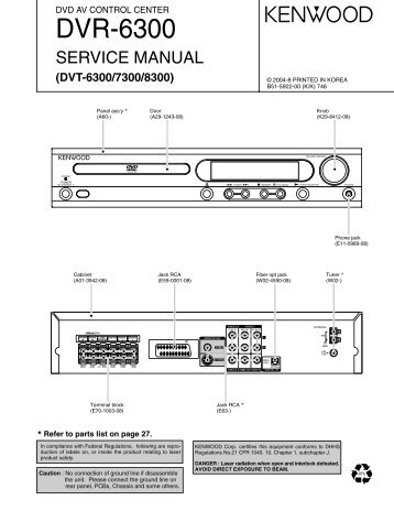 DVR-6300 - diagramas.diagram...