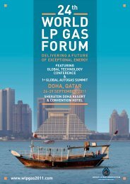 24th WORLD LP GAS FORUM - wlpgas 2011