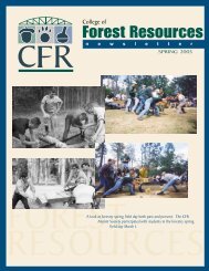 Spring 2003 - College of Forest Resources - Mississippi State ...