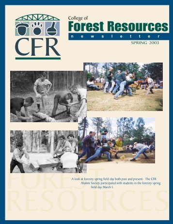 Spring 2003 - College of Forest Resources - Mississippi State ...