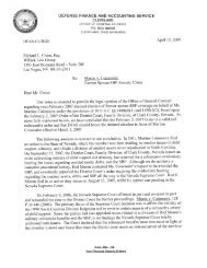 Letter from DFAS re: Benefits - Willick Law Group