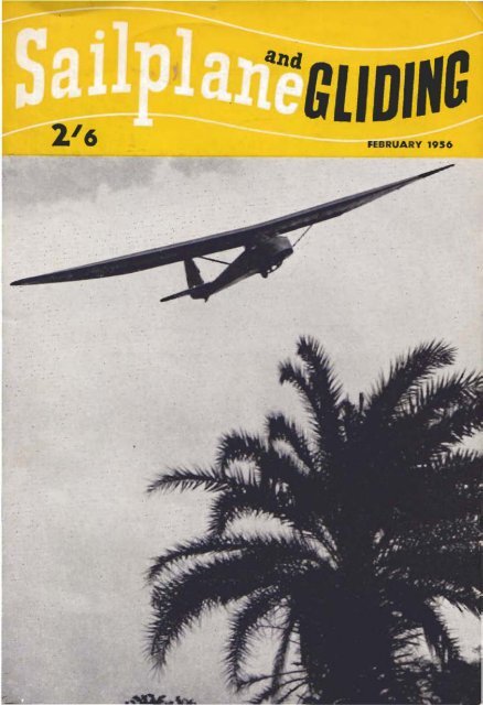 Sailplane & Gliding 1956 - Lakes Gliding Club