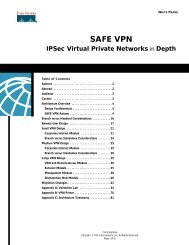 SAFE VPN: IPSec Virtual Private Networks in Depth [576Kb ... - Cisco