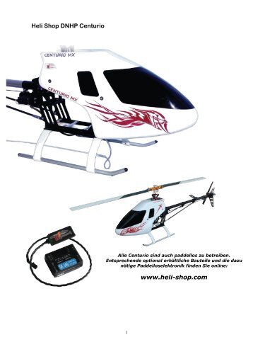 Centurio Manual - Heli Shop