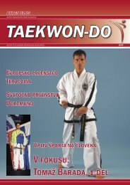 V fokusu: TomaÅ¾ Barada, 1.del - All Europe Taekwon-do Federation