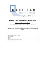 837I Abbreviated Companion Guide - Magellan Provider's Home Page