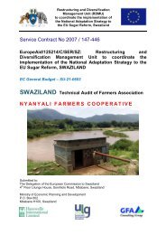 Service Contract No 2007 / 147-446 NYANYALI ... - Swaziland