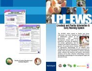 Livestock and Poultry Information and Early Warning System