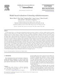 Model-based evaluation of clustering validation ... - ResearchGate